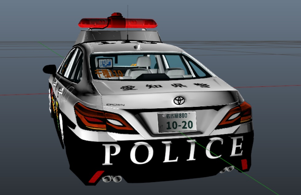 Toyota crown220 無線警ら車(ガソリン)