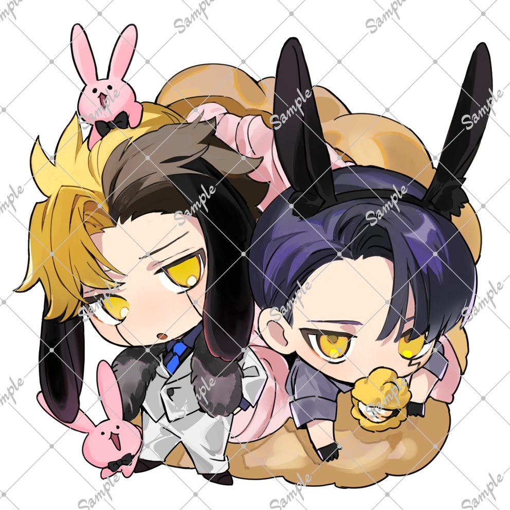 【アクスタ&ステッカーセット】ホワイト