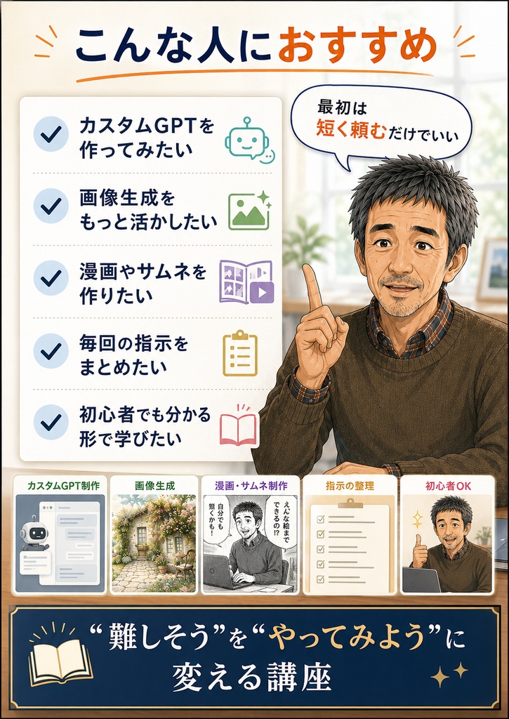 AIと対話していたら、カスタムGPTと漫画ができていた|AI漫画メイキング講座・5種のカスタムGPT制作