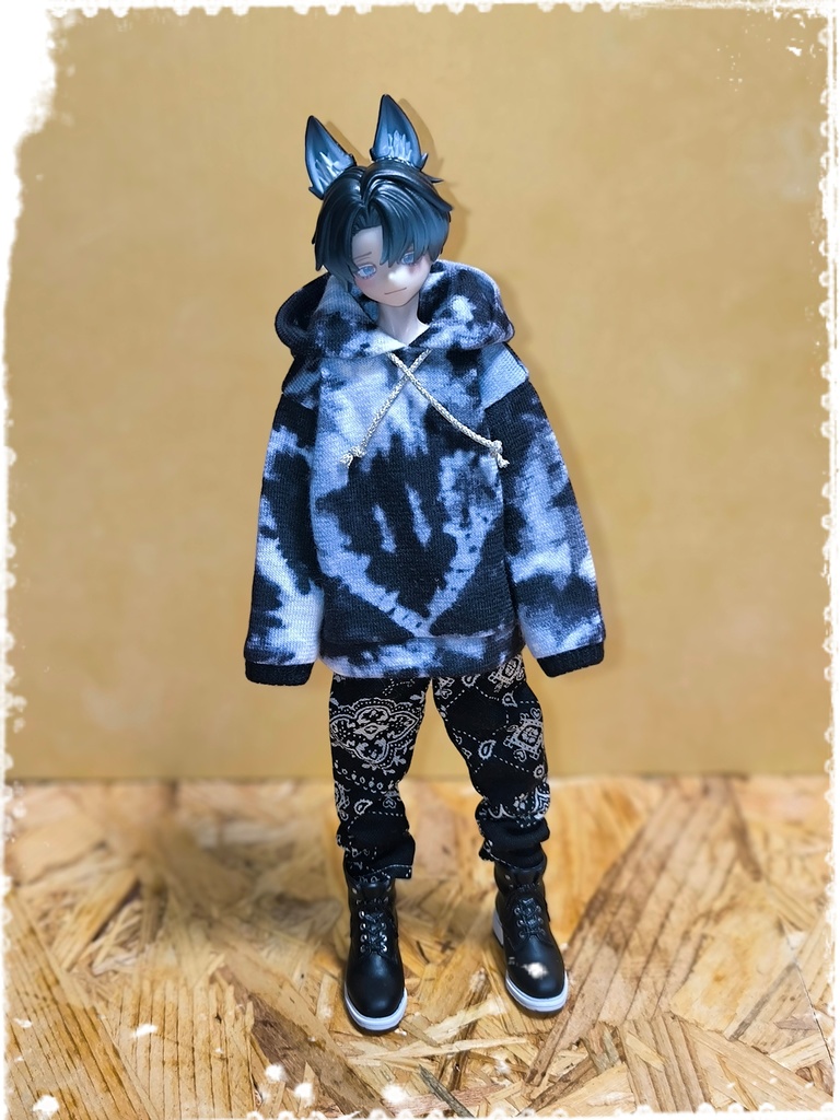 【シチリアの追憶】タイダイパーカー