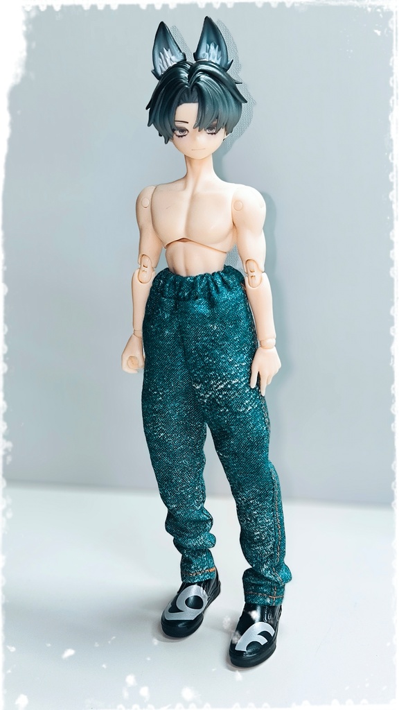 【シチリアの追憶】サルエルテーパードパンツ