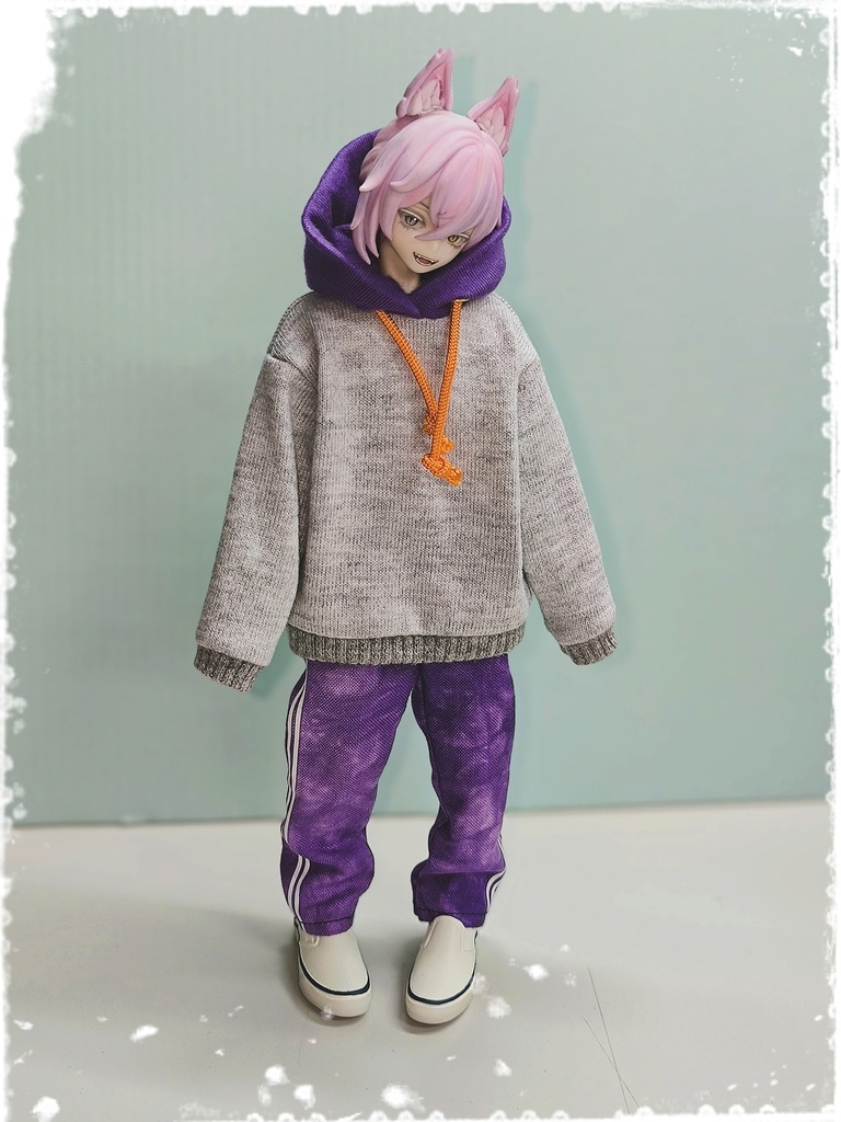 【シチリアの追憶】2LINE サルエルストレートパンツ