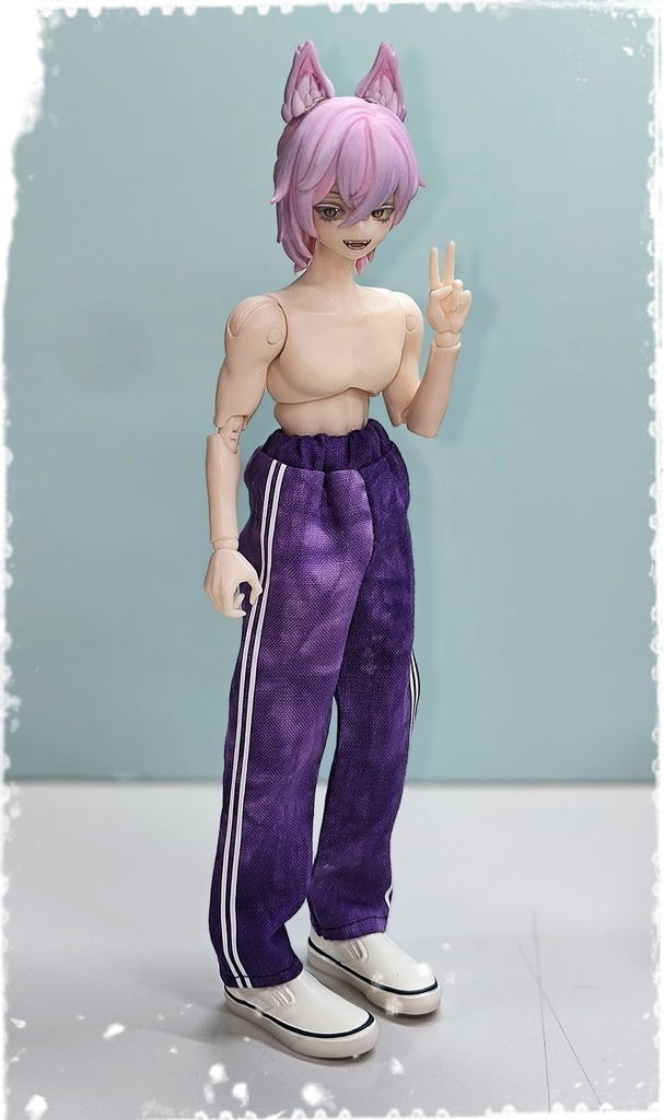 【シチリアの追憶】2LINE サルエルストレートパンツ