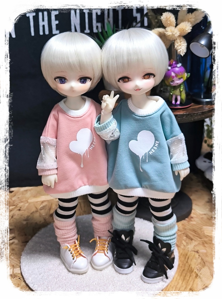 【1/6】カラフルーズボーダーレギンス