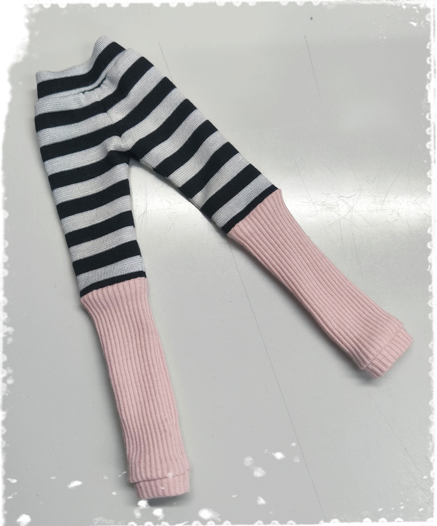 【1/6】カラフルーズボーダーレギンス