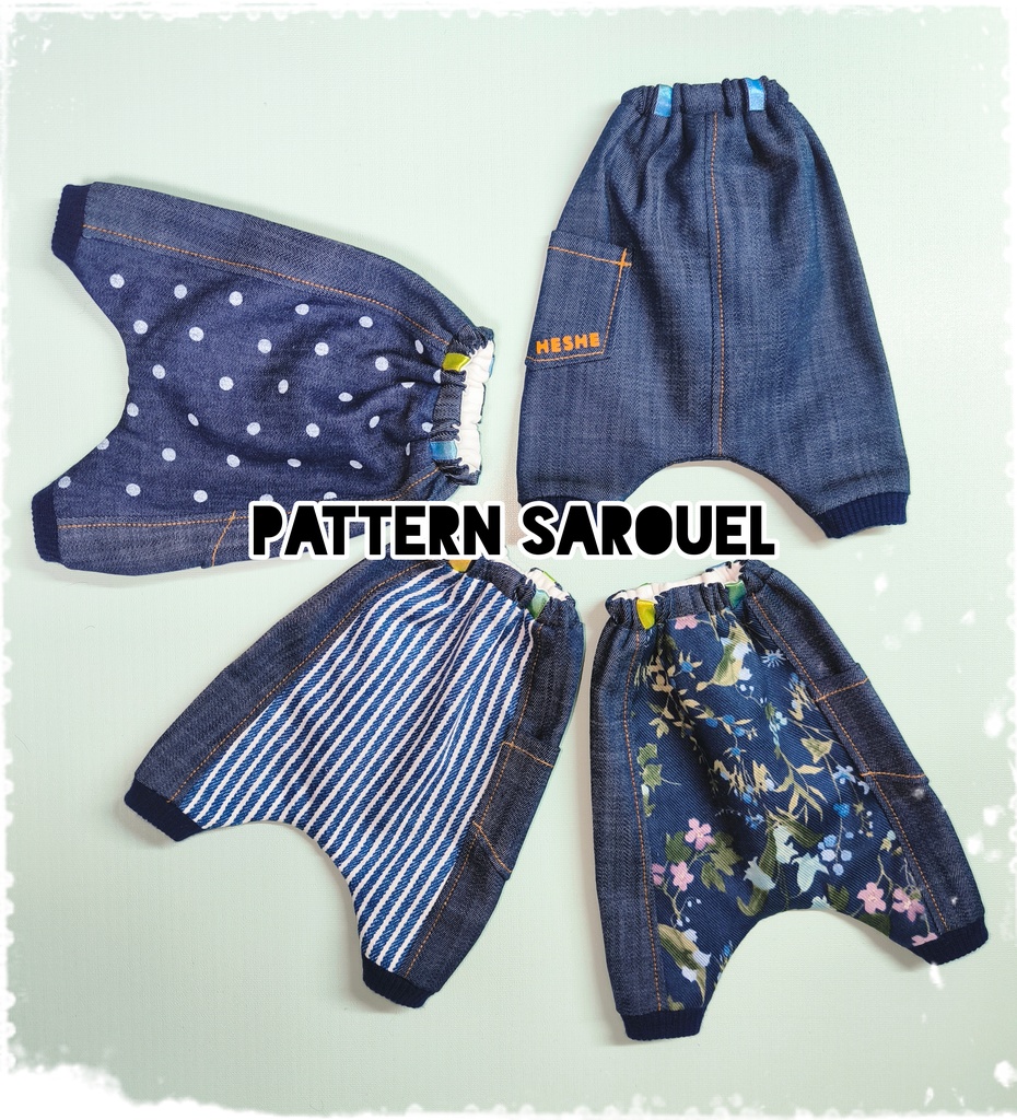 【1/6】Pattern Sarouel
