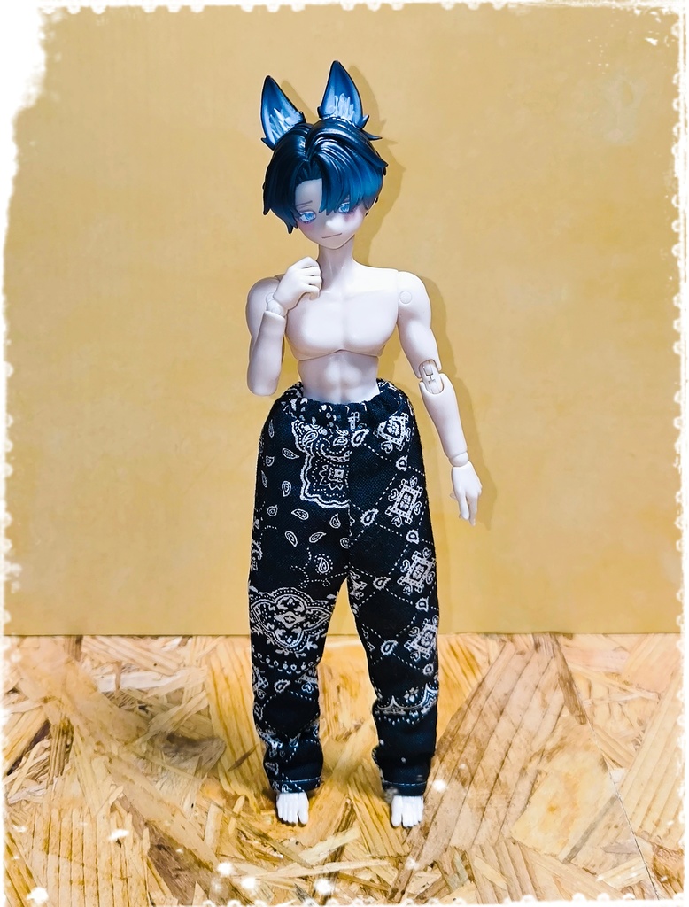 【シチリアの追憶】バンダナ柄パンツ