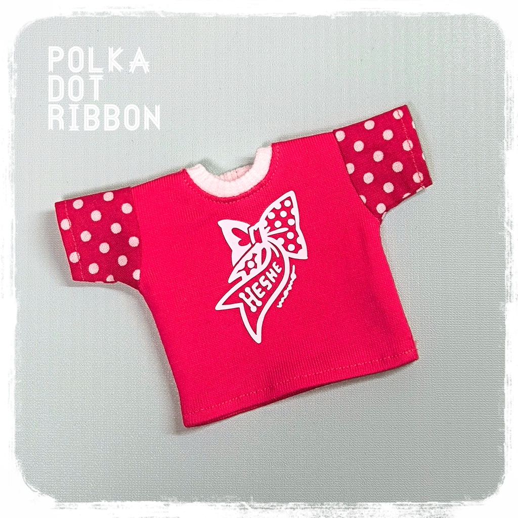 【ボニバニ6】POLKA DOT RIBBON（short sleeve）