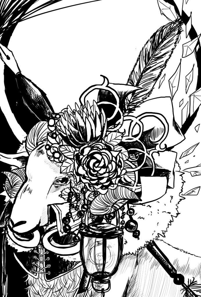 ひつじポストカード