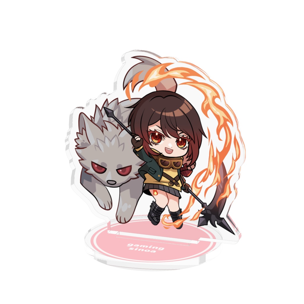 シノアSDイラストアクスタ