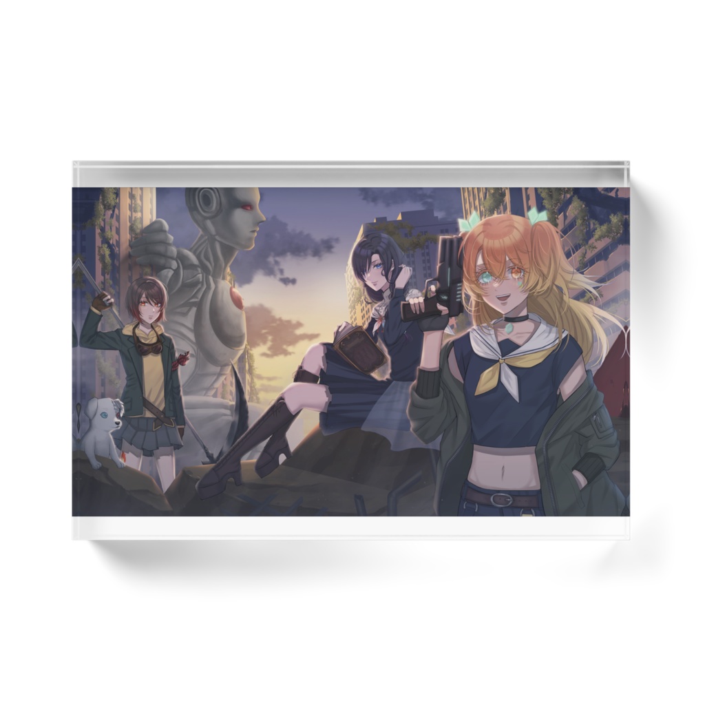 メインイラスト アクリルブロック