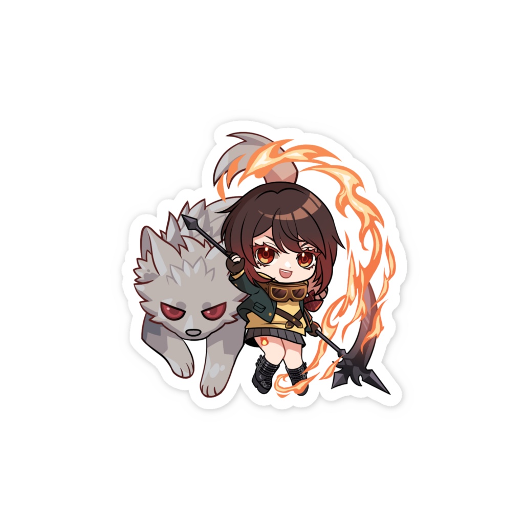 シノアちゃんステッカー