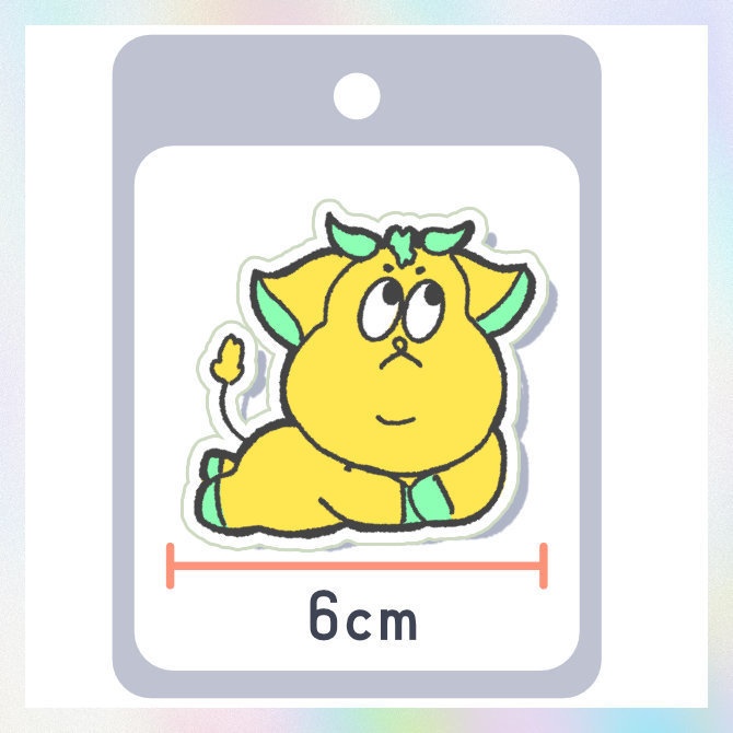 【非公式】きりんちゃんBIGアクリルシール