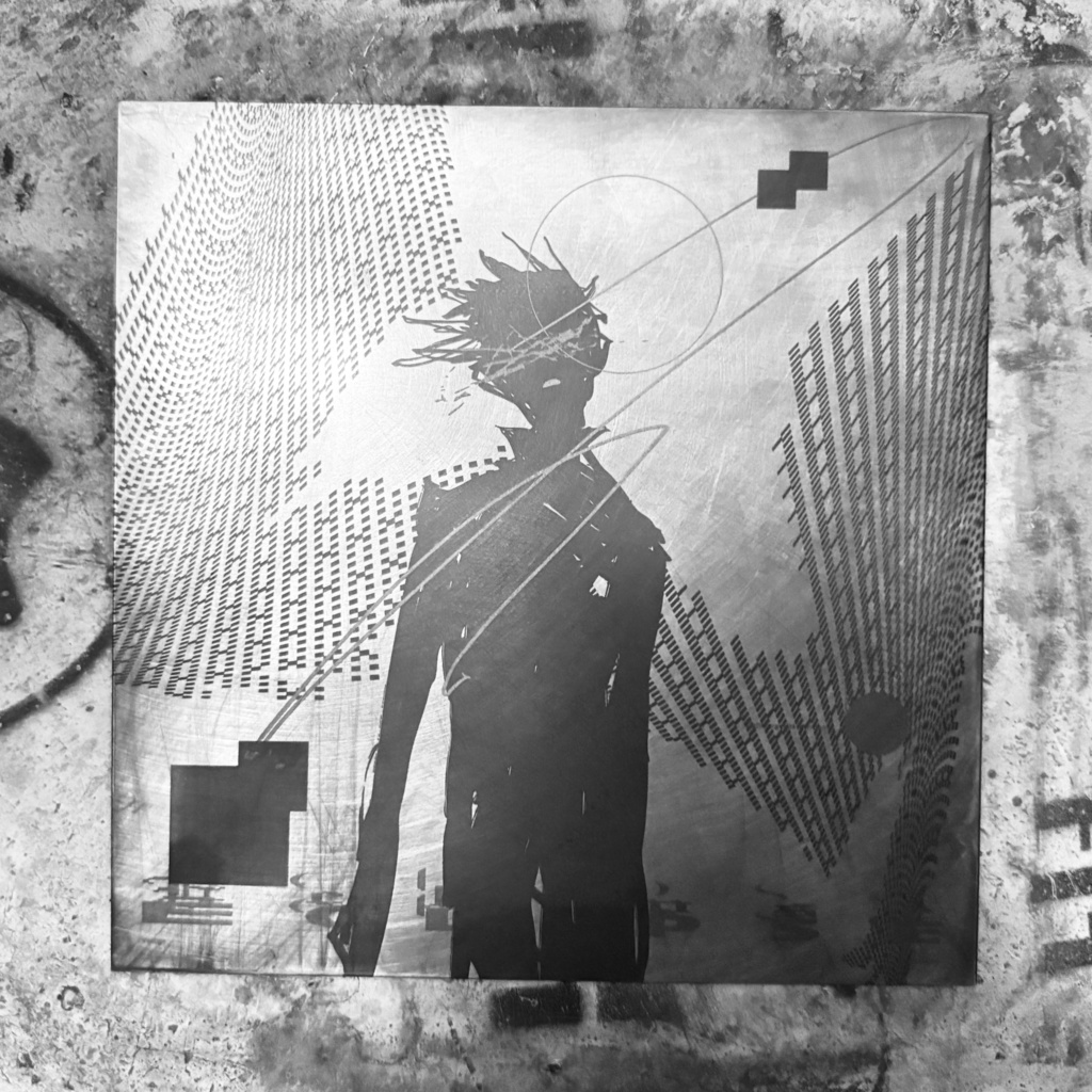 「ECRIPSE」METAL ART PLATE (SUS430 STAINLESS MODEL)+FRAME