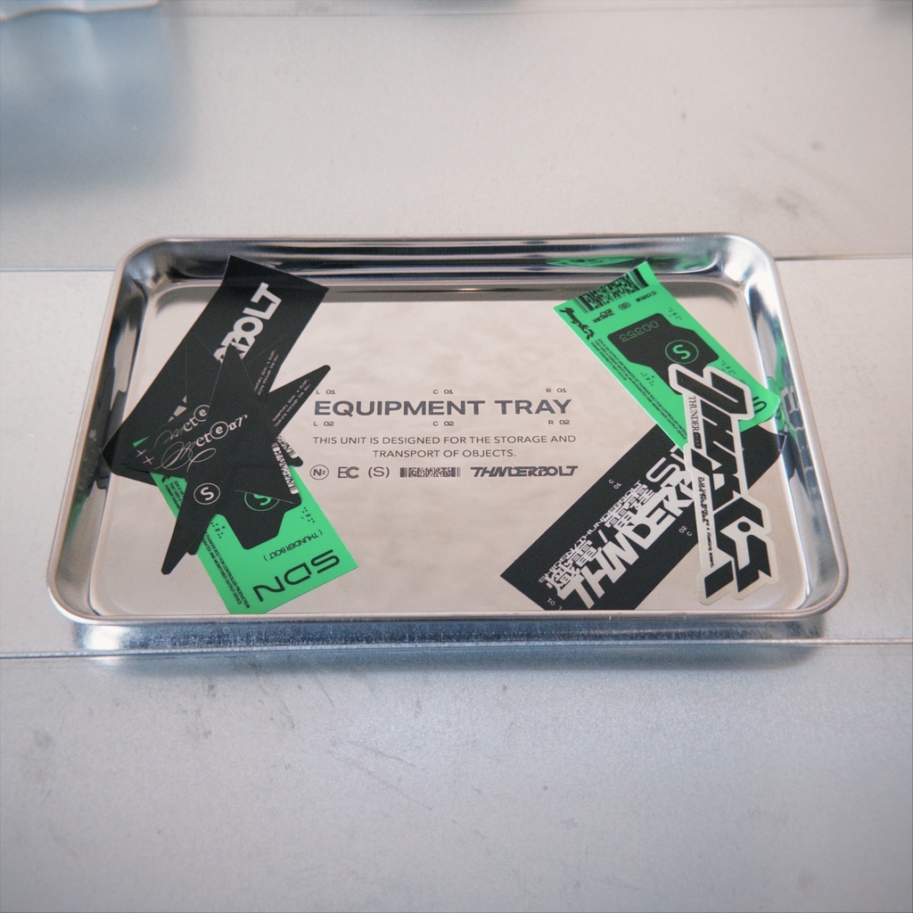 EQUIPMENT TRAY DECO