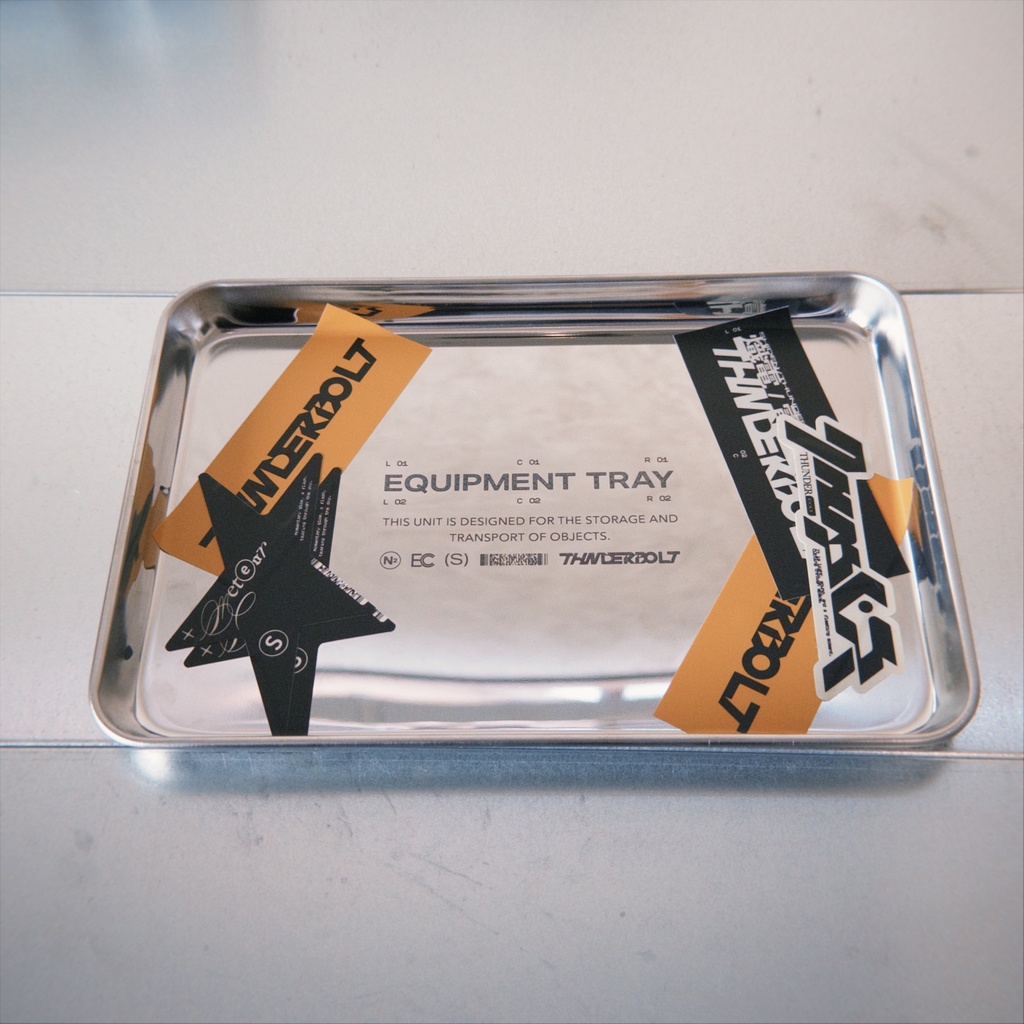 EQUIPMENT TRAY DECO