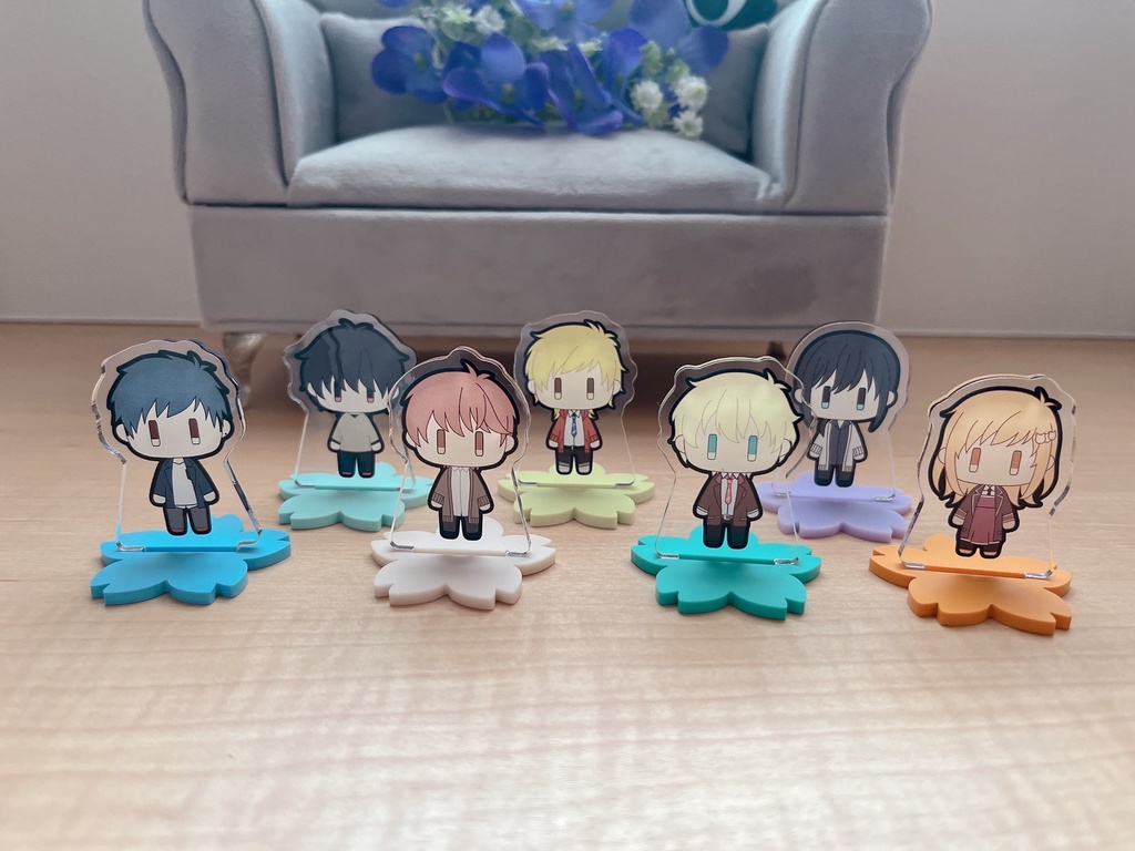 匿名配送「シュネーシュメルツェの箱庭」ミニアクリルスタンド