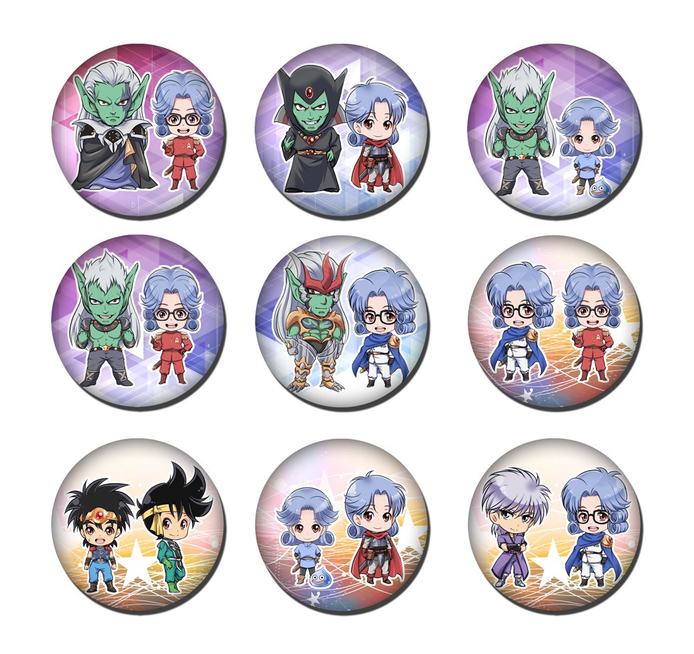 ダイの大冒険ペア缶バッジ