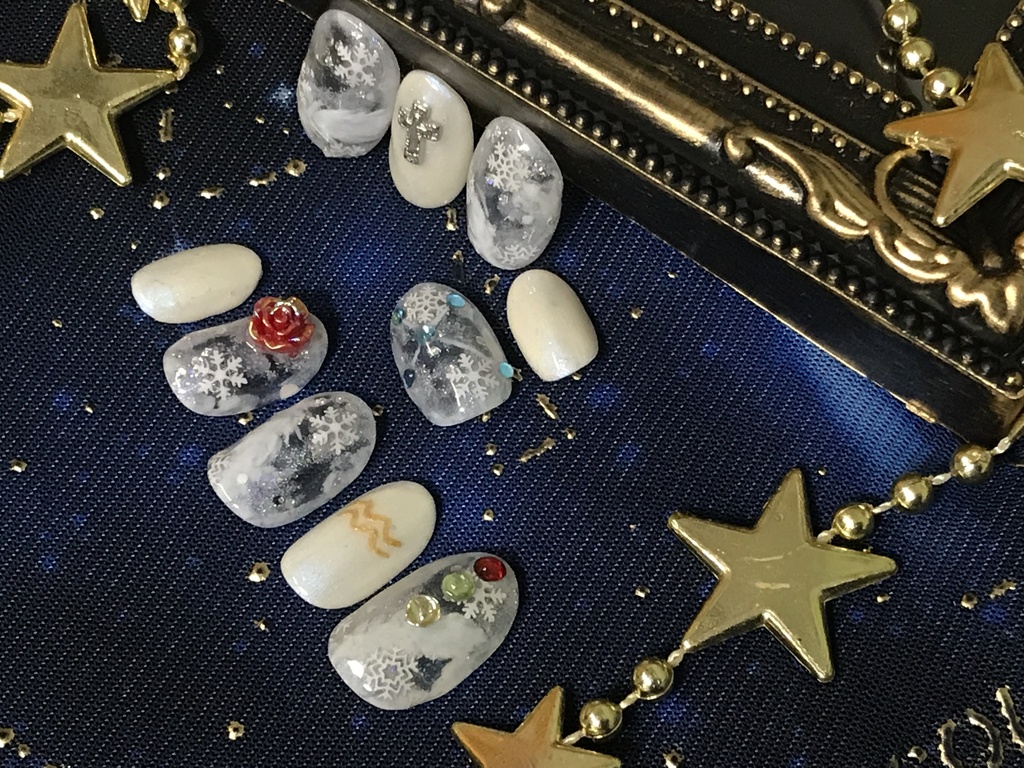 【聖闘士星矢】キグナス氷河イメージネイルチップ