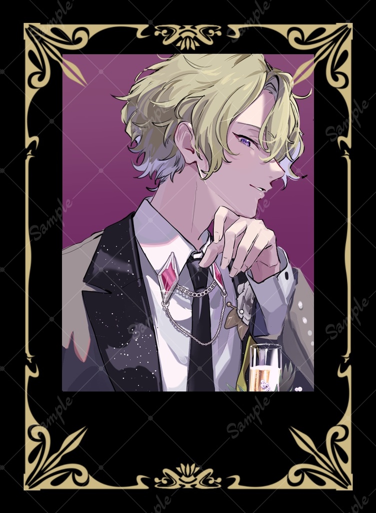 チェキ風トレカ(凪砂・日和)