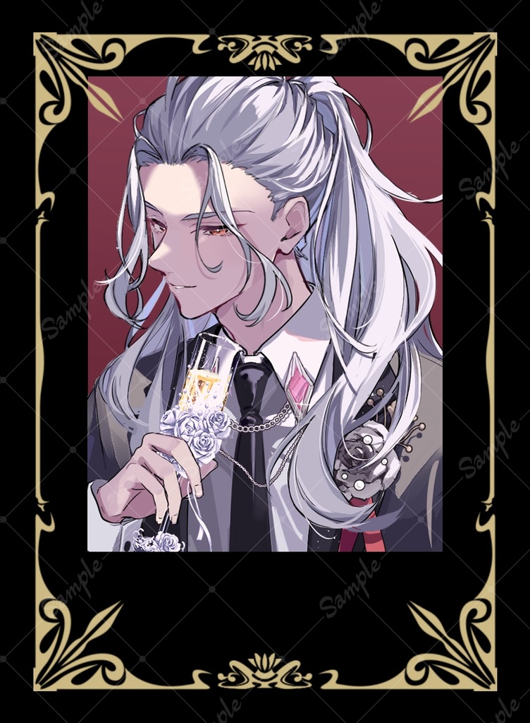 チェキ風トレカ(凪砂・日和)