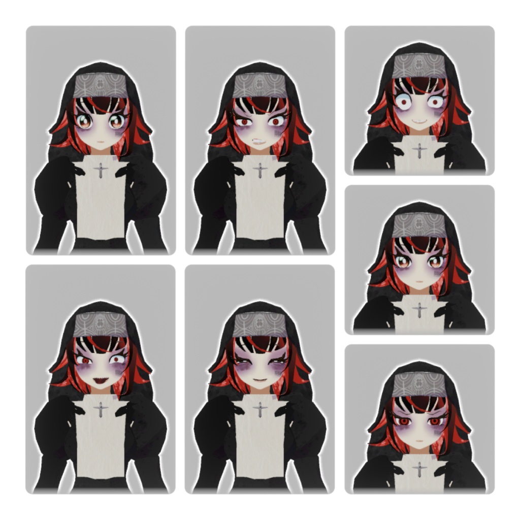 【VRC想定】シスター・アマリリス