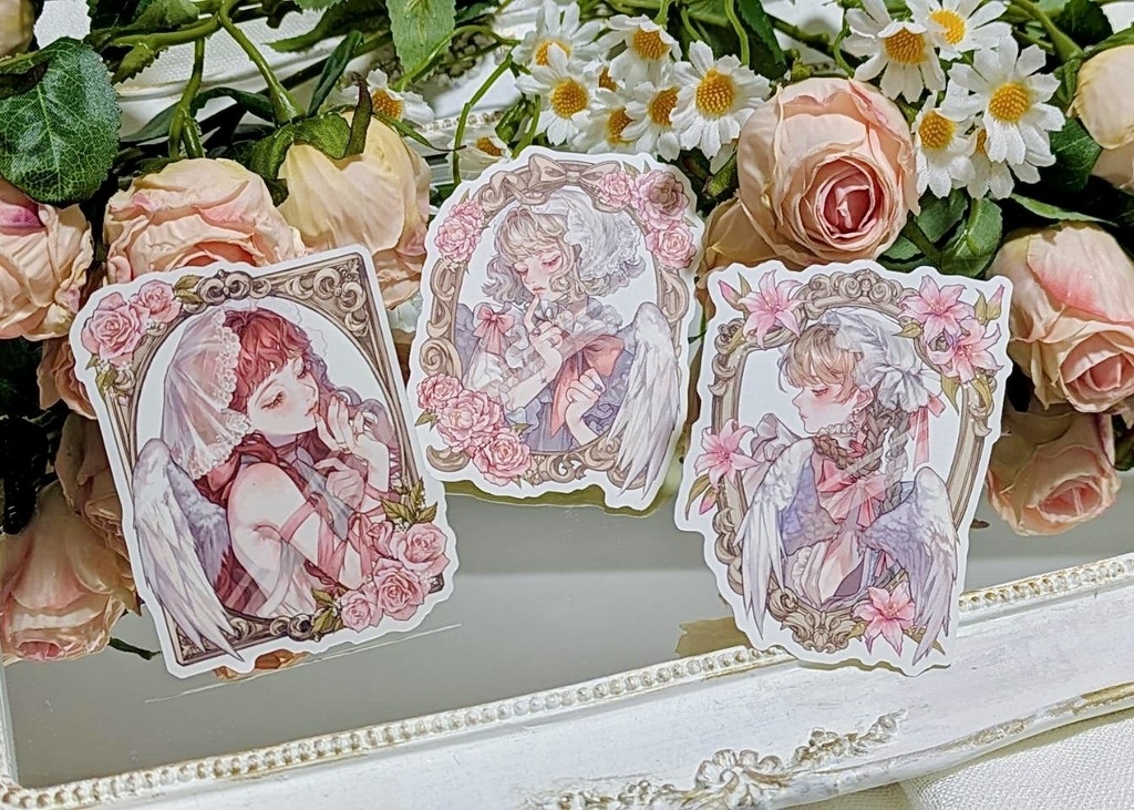 【鏡中の天使】ステッカーセット