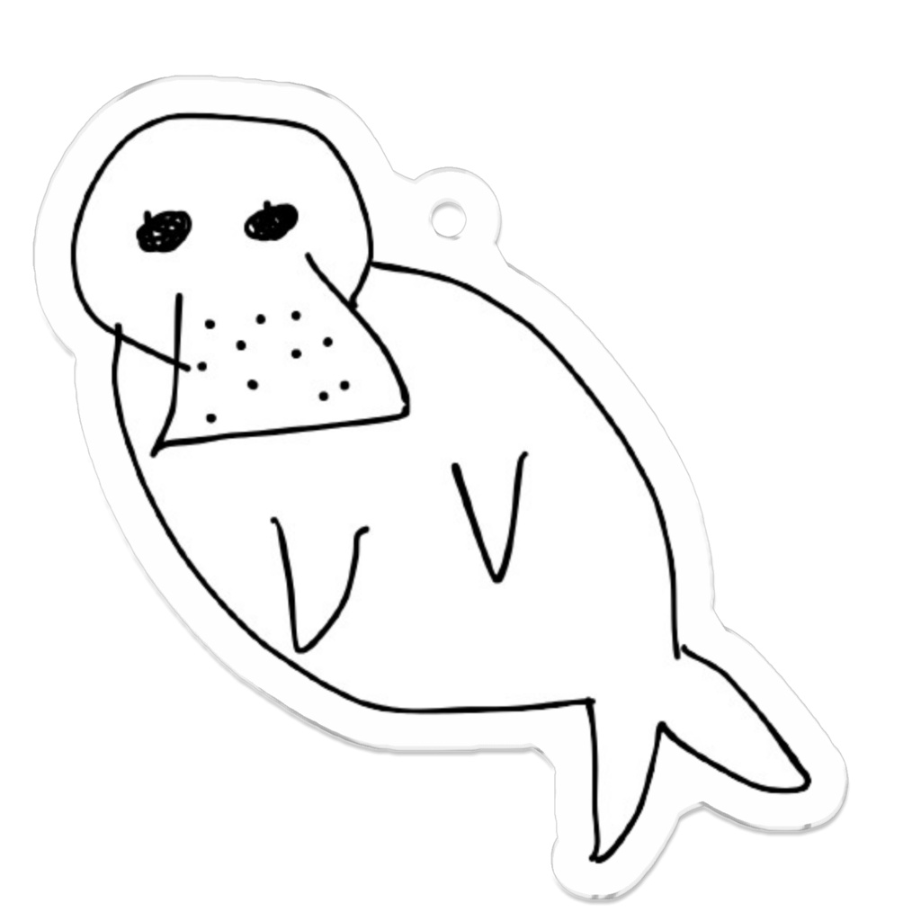 じゅごんアクキー