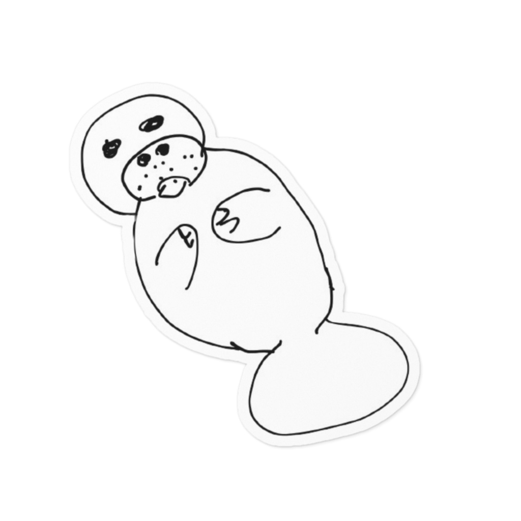 まなてぃステッカー