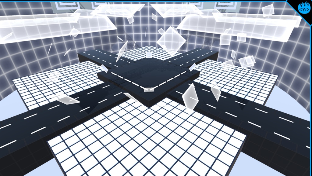 [VRMLiveViewer GLB] Cross Crystal LiveStage - Yel Scrypt Fire Studio ...