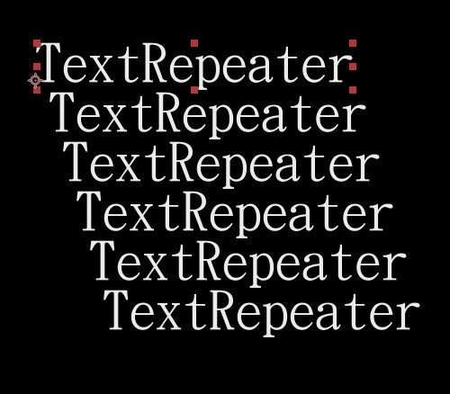 【After Effectsプラグイン】 Text Repeater