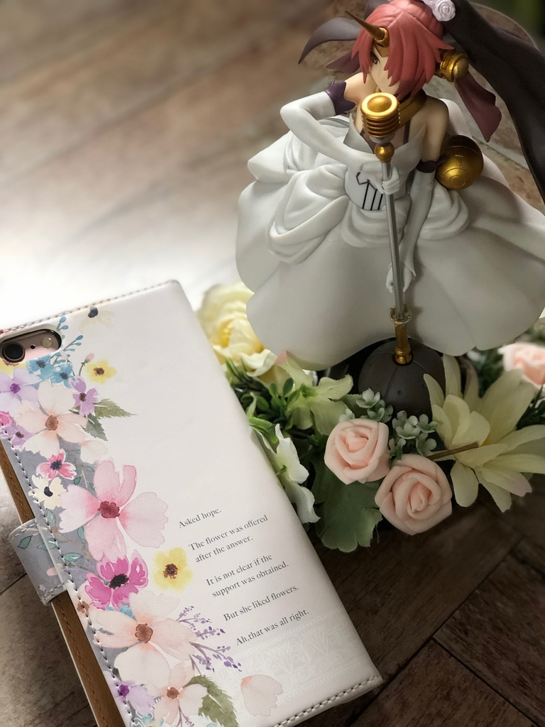 フランちゃんフラワーiphoneケース