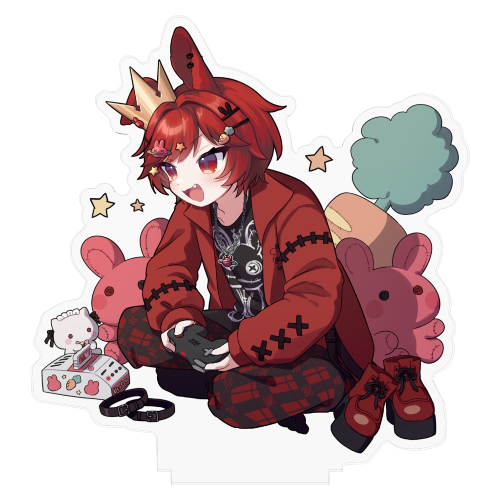 あかねりみ初グッツ!げーむにゃうアクリルスタンド