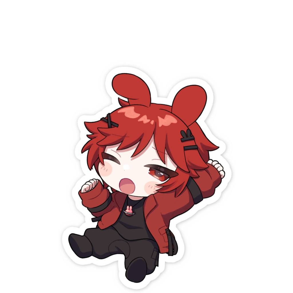 ふわぁ~ねむねむ🐰あかねりみ