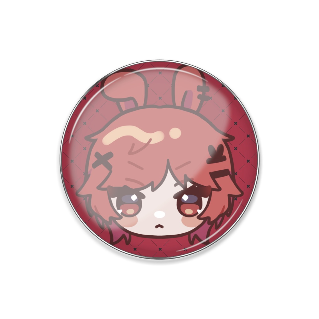 あかねりみピンバッジ