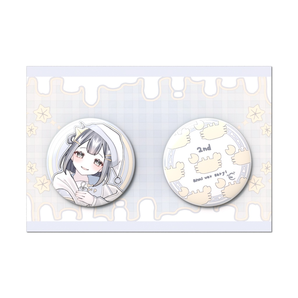 【2周年記念】缶バッチセット