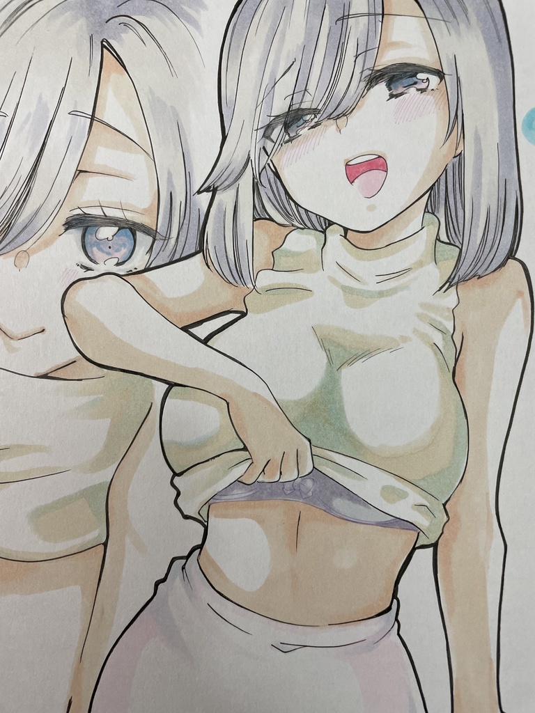 色紙(生原稿付き)