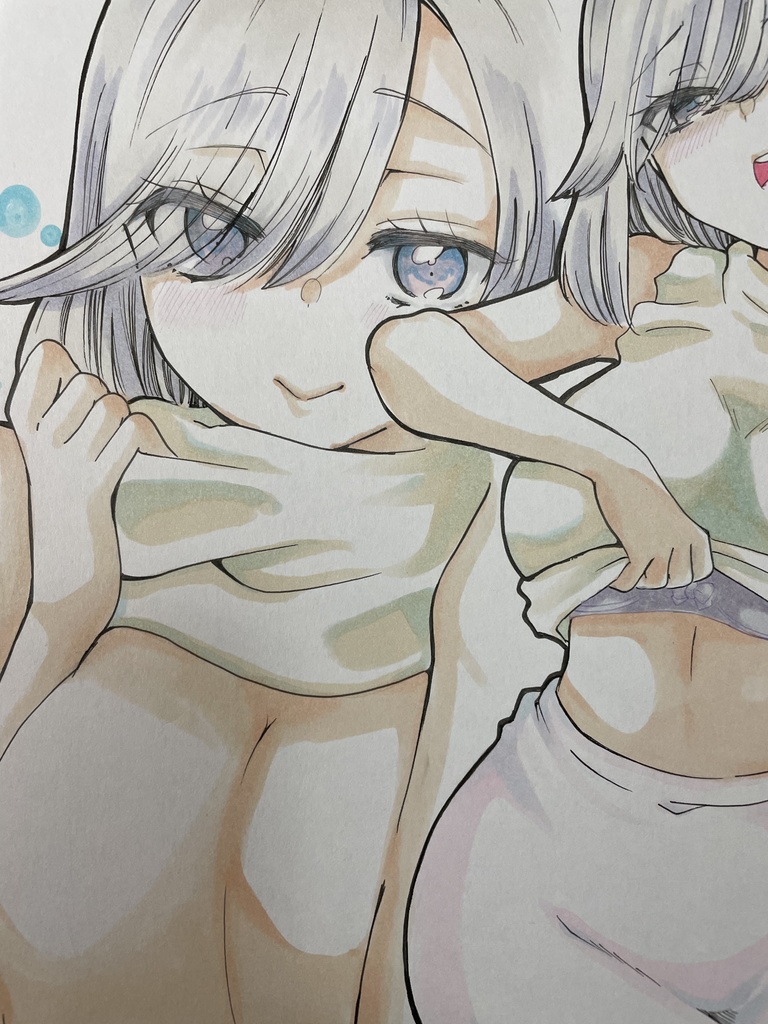 色紙(生原稿付き)