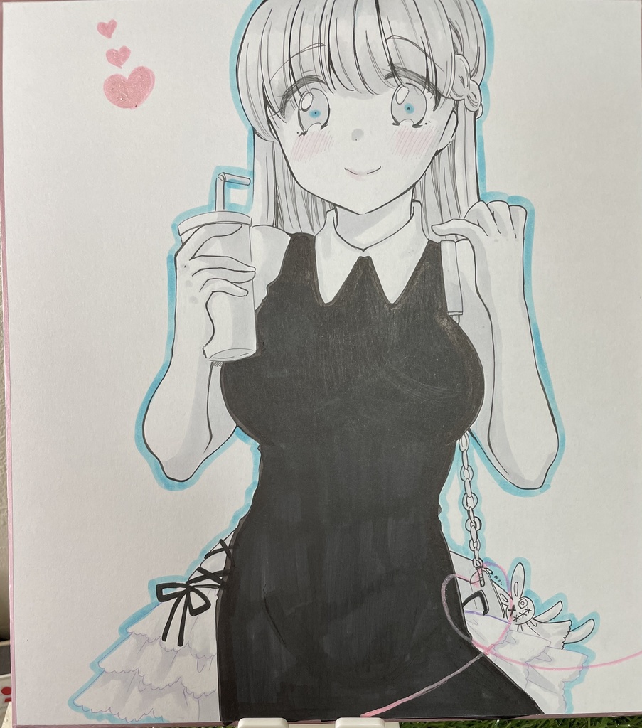 色紙(大)(角にキズがあるためプライスダインしています)