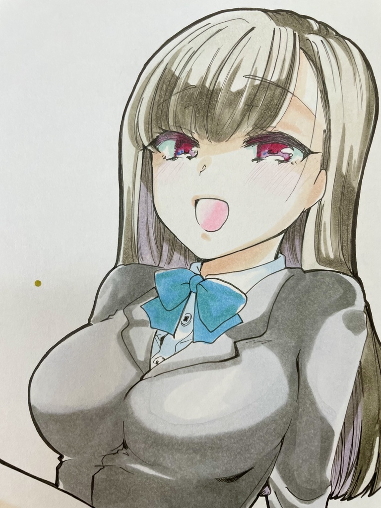 色紙(大)生原稿付き