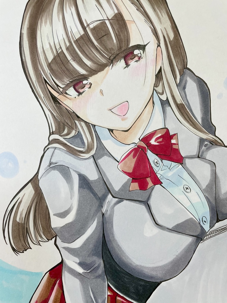 色紙(大)生原稿付き