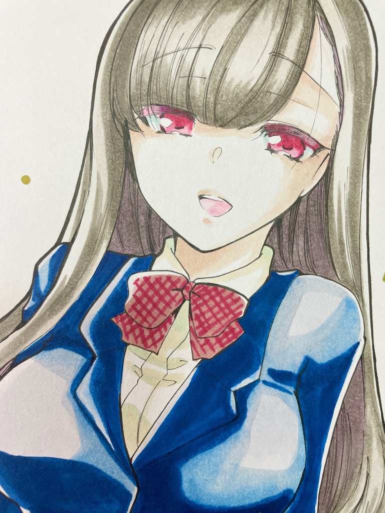 色紙(大)生原稿付き