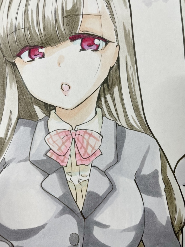 色紙(大)生原稿付き