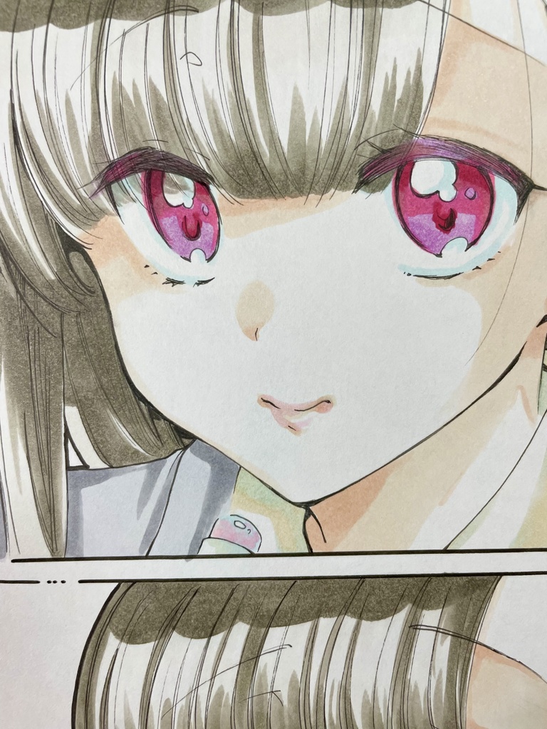 色紙(大)生原稿付き