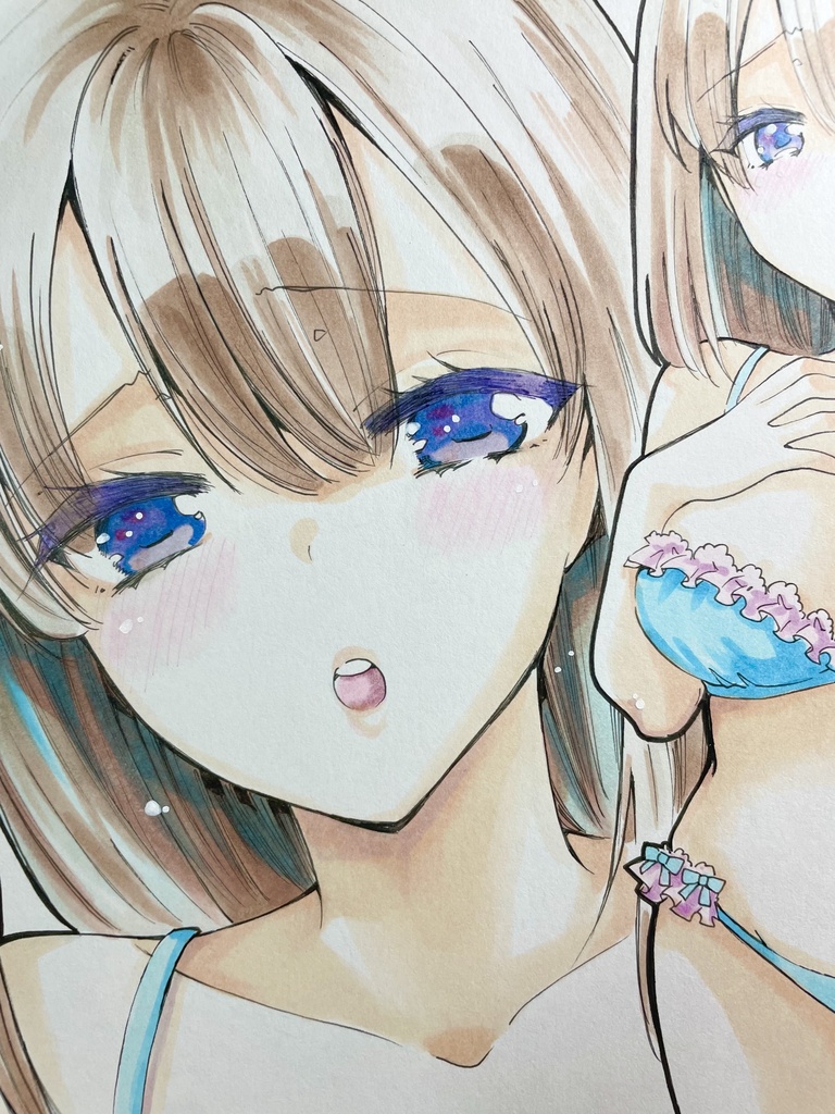 色紙(大)生原稿付き