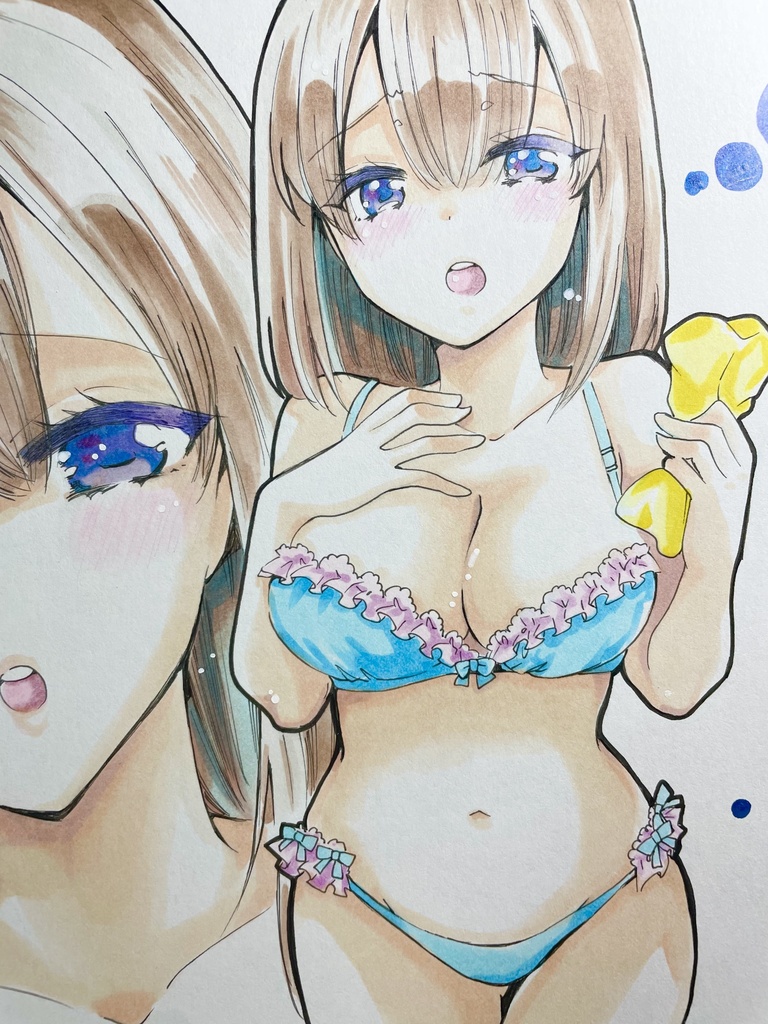 色紙(大)生原稿付き