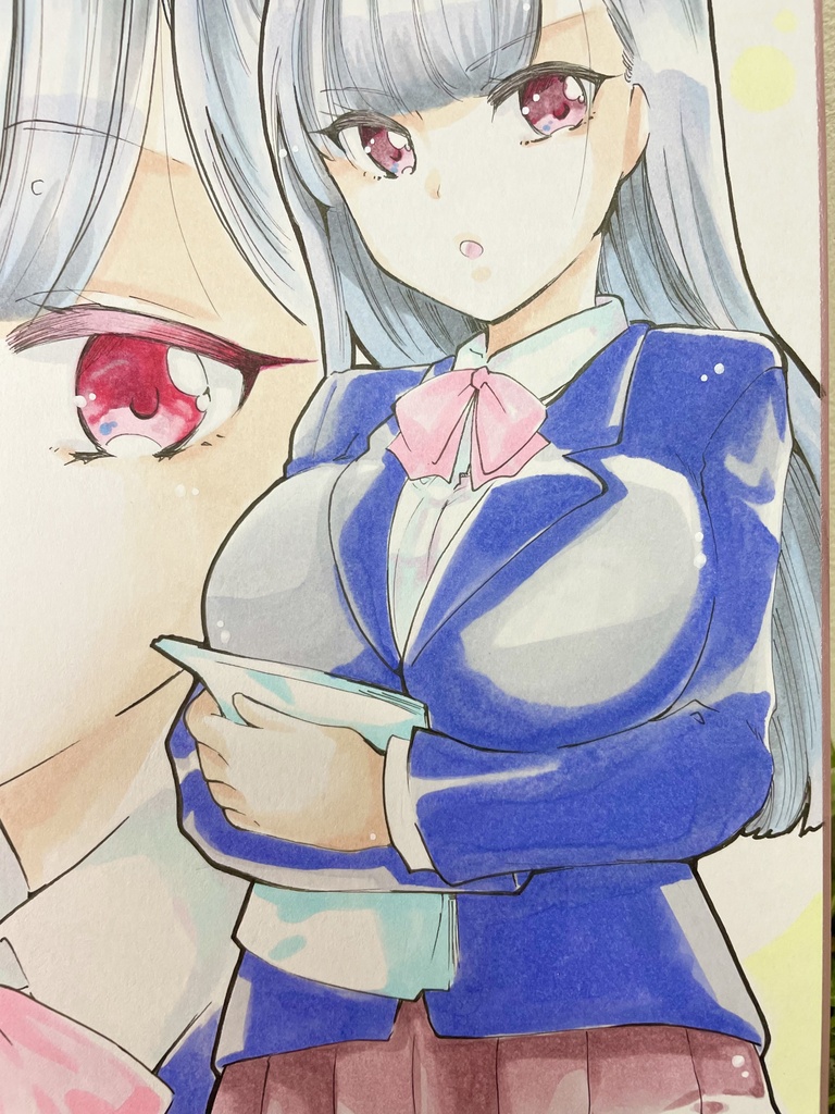色紙(大)生原稿付き