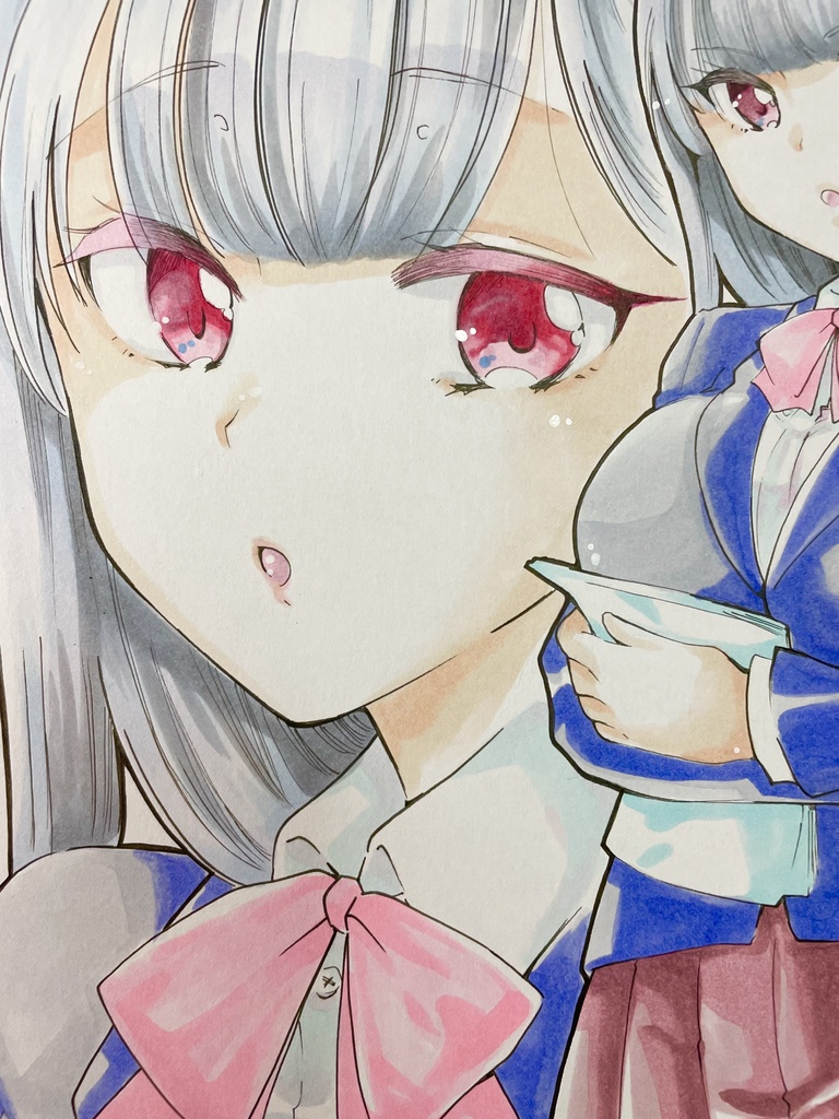 色紙(大)生原稿付き