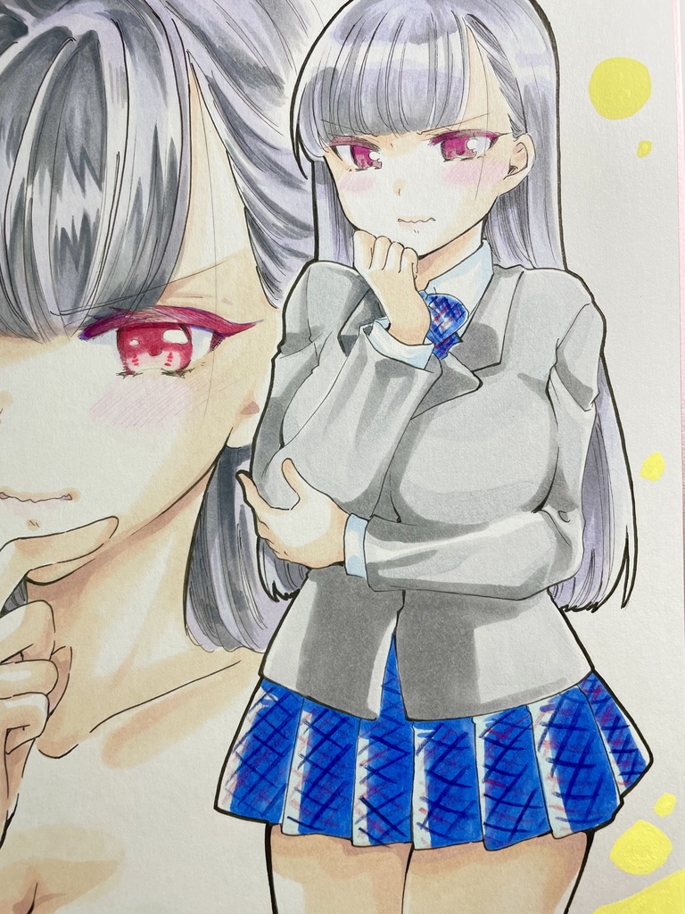 色紙(大)生原稿付き
