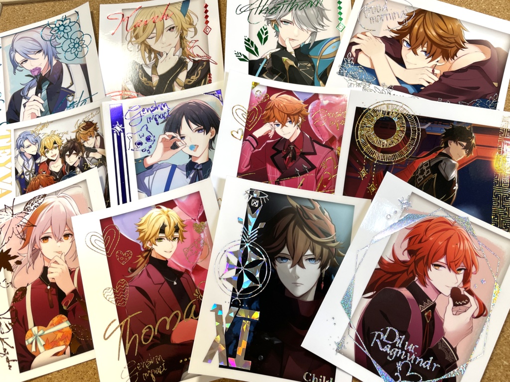 箔押しフォトカードvol.1